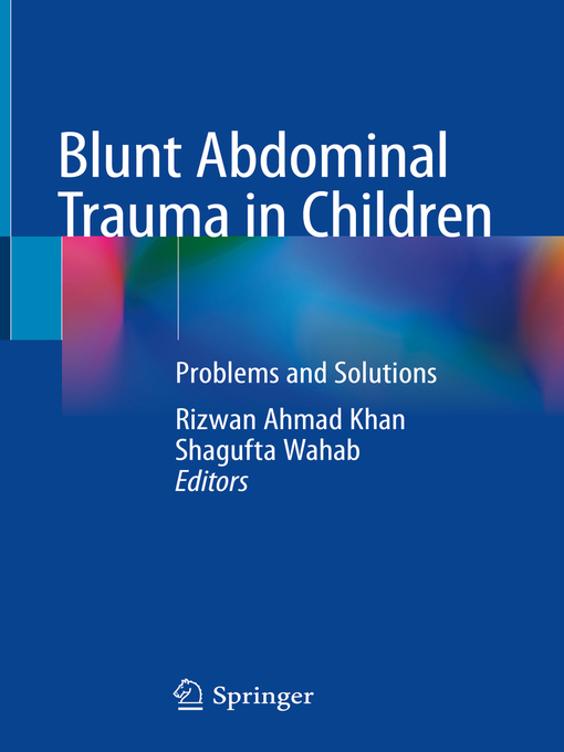 Title details for Blunt Abdominal Trauma in Children by Rizwan Ahmad Khan - Wait list